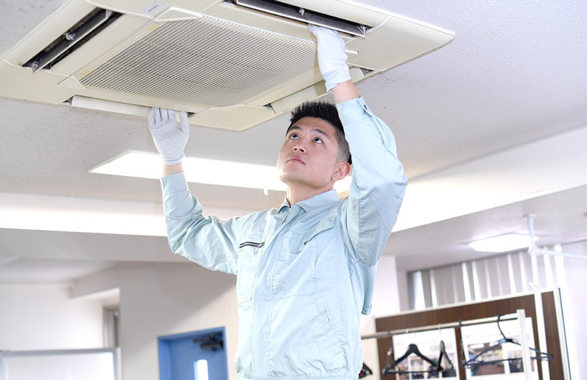 取り付けの様子